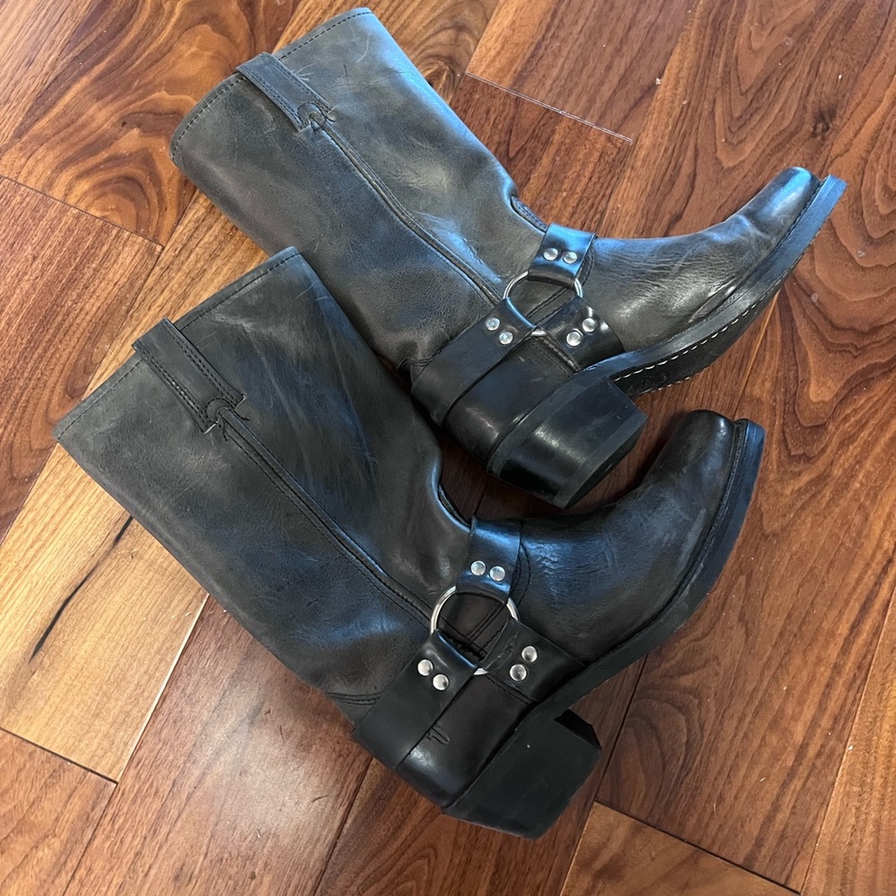 Frye Tall Harness Boots *never worn*